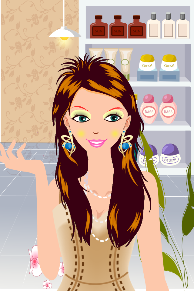 Princess makeup fashion dress up salon little kids beauty spa doctordr for facehair girls makeover games