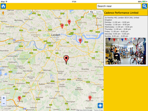 Screenshot #6 pour Cycling Cafe Finder