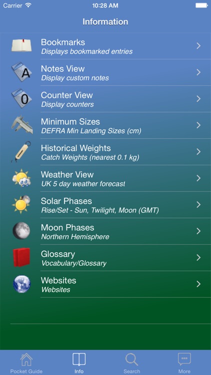 Pocket Guide UK Sea Fishing Bait screenshot-4