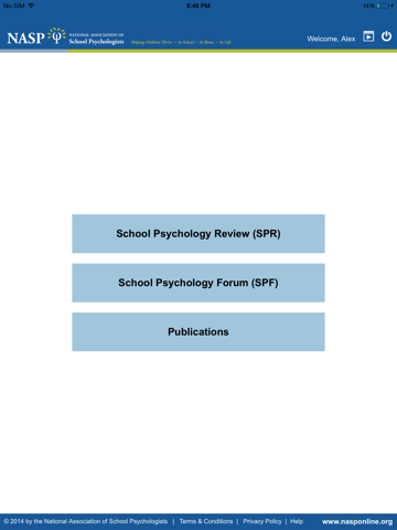 Screenshot #4 pour National Association of School Psychologists (NASP) Publications