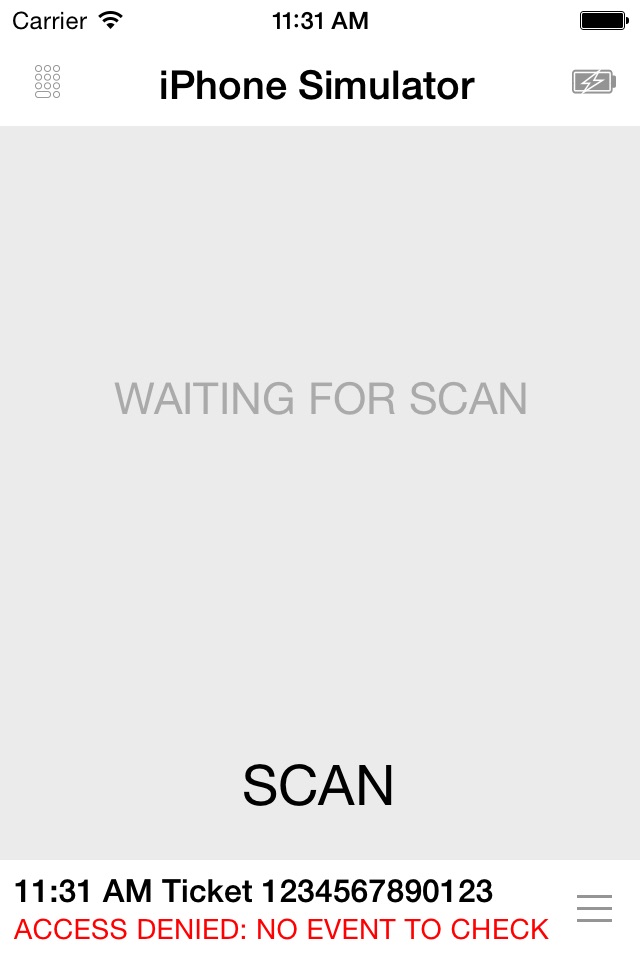 iPhone screenshot