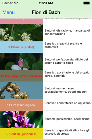 fiori curativi screenshot 2