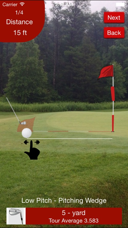 Red Zone Golf Combine screenshot-4