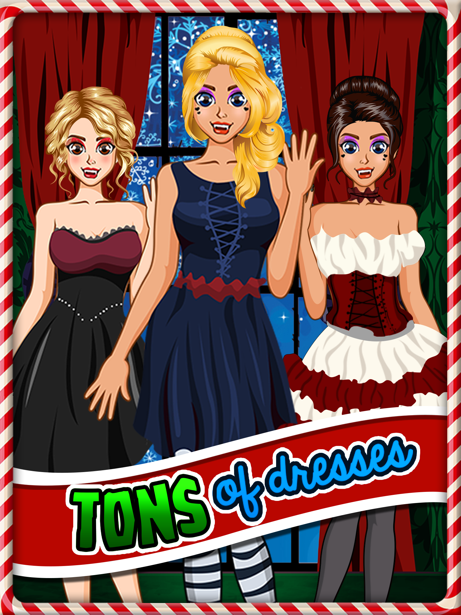 Princess Beauty Fashion Salon Spa -  Best Fantasy Monster Girls Dress up Games for Kids & Girls Free screenshot 4