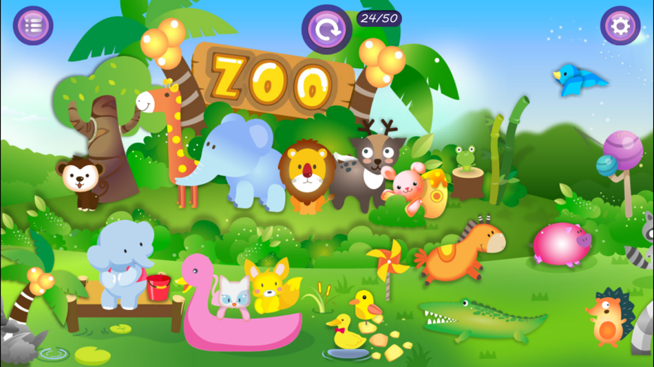 #3. Kindergarten Learning Game - Exploring the World (iOS) 由: Atmarkcafe Ltd.