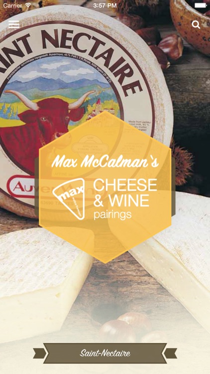 Max McCalman's Cheese & Wine Pairing App