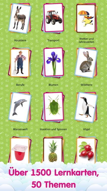 Flashcards for Kids in German - Lernkarten für Kinder