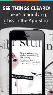 magnifying glass reader with light for iphone iphone screenshot 2