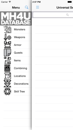 MH4U Database(圖2)-速報App