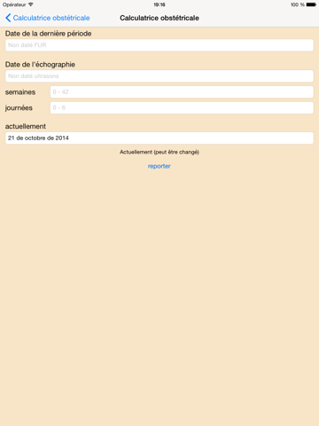 Screenshot #5 pour Calculatrice obstétrique