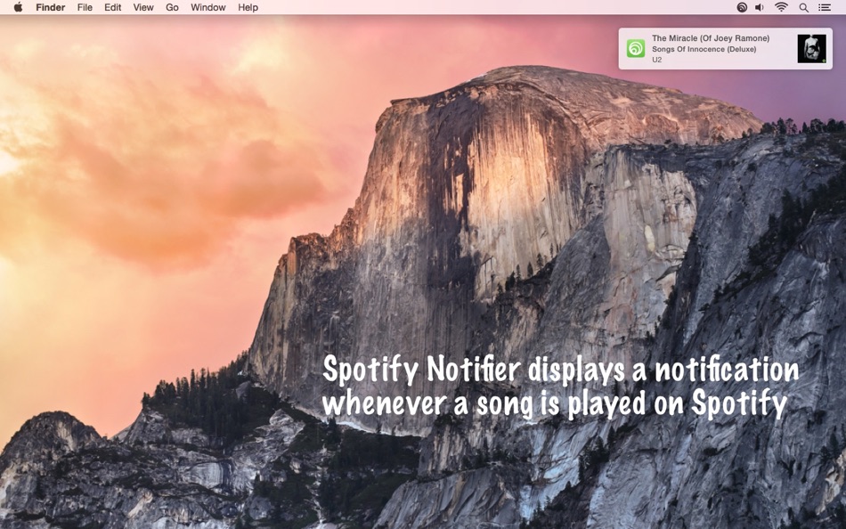 Spotify Notifier for Mac OS X - 1.5.1 - (macOS)
