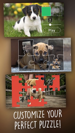 キッズ無料のためのジグソーパズルワンダー子犬のおすすめ画像3