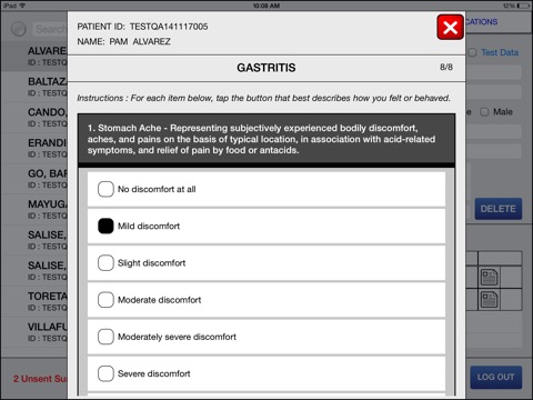 Otsuka - Electronic Patient Survey (Mucosta) screenshot 2