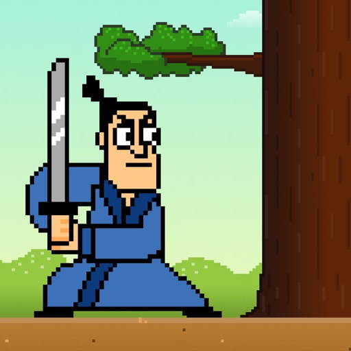 Samurai Timber Chop - Slice and Cut the Tree, Avoid the Falling Branches Icon