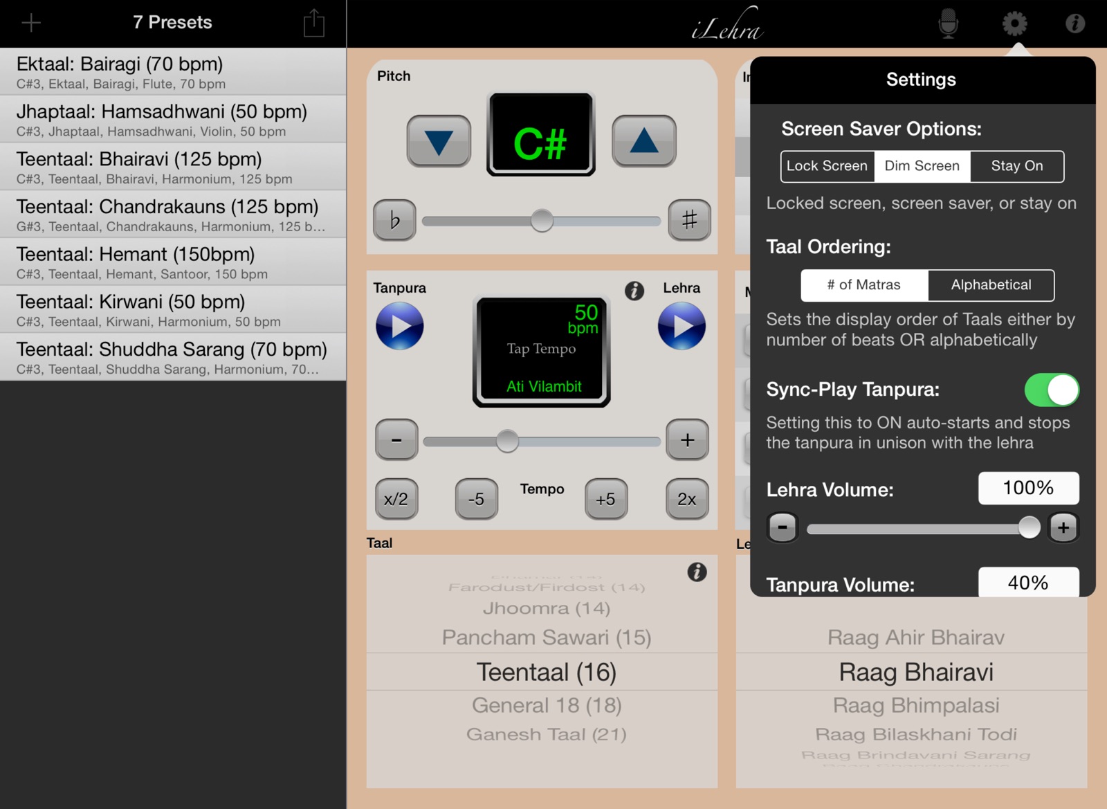 iLehra - Lehra Nagma Player ipad screenshot 4