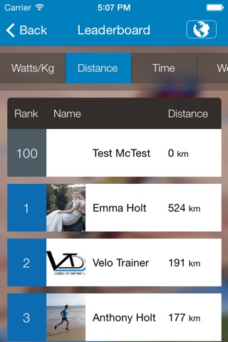 velo-trainer - Social indoor cycle training screenshot 2