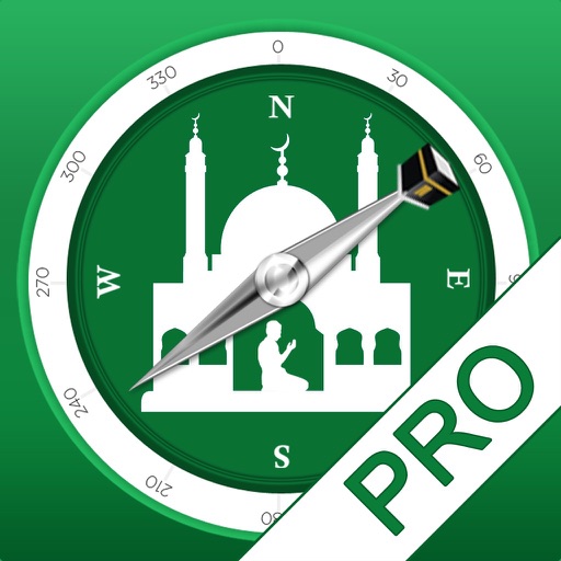Islamic Prayer Times, Qibla Compass & Hijri Calendar PRO icon