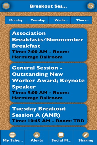 Tennessee Extension Conference 2014 screenshot 2