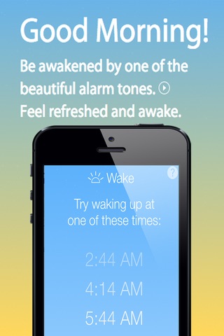 Goodnight Sleep Cycle Alarm Clock screenshot 3