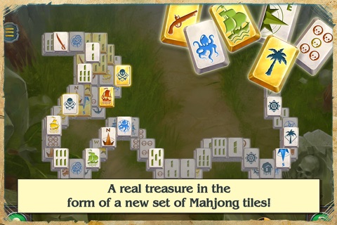 Mahjong Gold 2 Pirates Island Solitaire screenshot 4