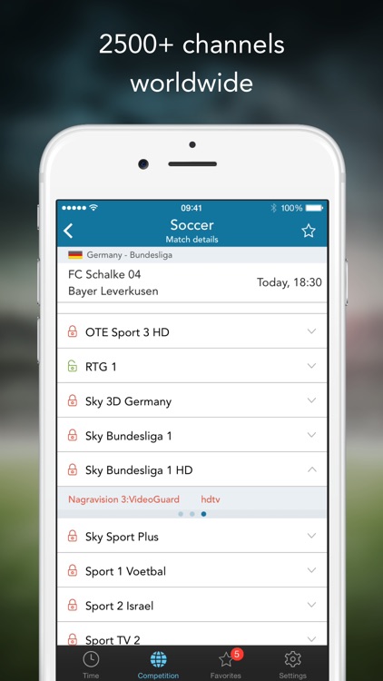 SportEventz - Live sport on TV screenshot-3
