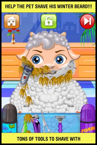 Animal Shave Pet Hair Salon Game for Kids Freeのおすすめ画像1