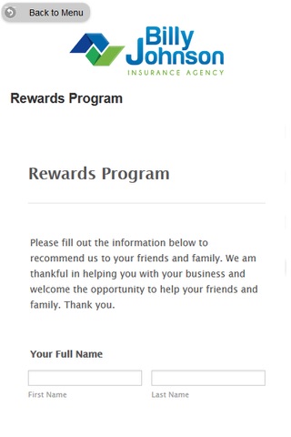 Billy Johnson Insurance Agency screenshot 4