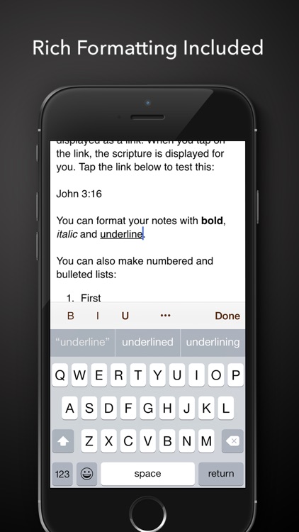 ChurchNotes - Write Notes From Church Sermons and Bible Studies or Podcasts