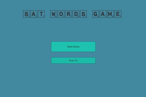 Sat Word Game screenshot 2