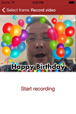 Happy Birthday Videos HBV - Video dubbing to congratulate your friendsのおすすめ画像1