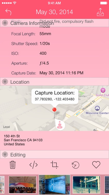 Photo Data by (Exiƒ Photos)