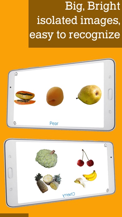 Screenshot 4 of Montessori Fruits, let's learn fruits the easy way App