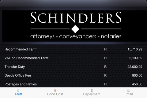 Schindlers Conveyancing screenshot 2