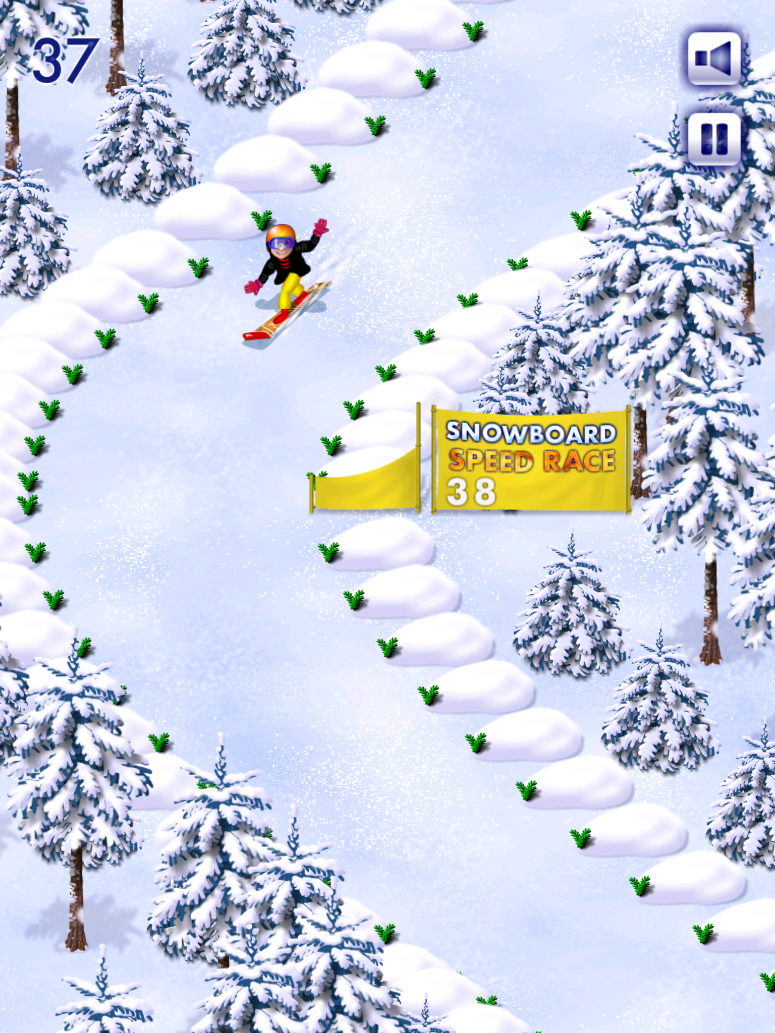 Snowboard Speed Race screenshot 8