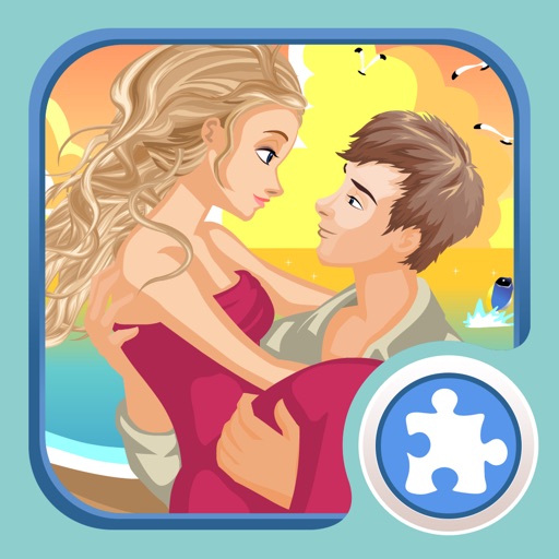 Fairytale Story Little Mermaid - romantic puzzle game with prince and princess Icon