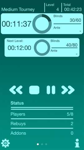 Poker Blind Timer Liteのおすすめ画像1