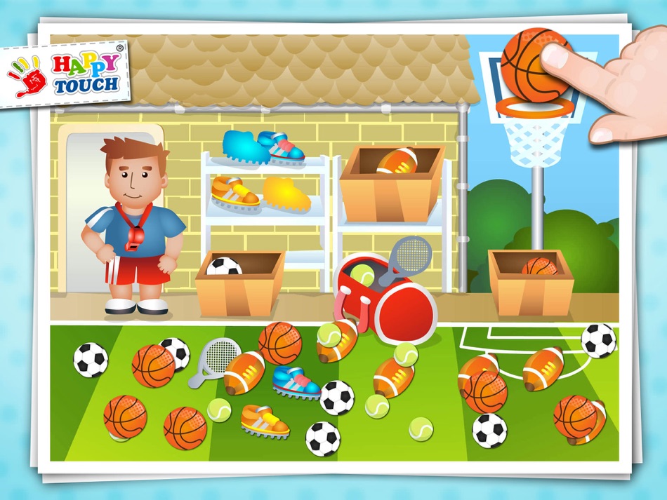 #2. A Funny Clean Up Game - All Kids Can Clean Up! By Happy-Touch® (iOS) Podle: concappt media