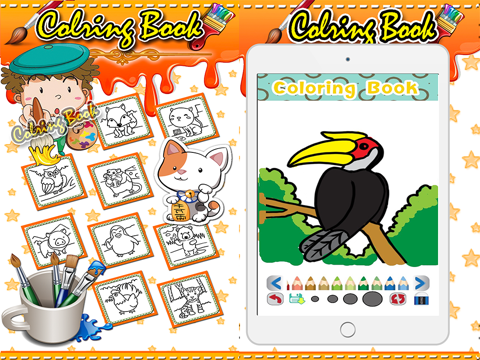 Screenshot #4 pour enfants Coloriage animaux mignons page