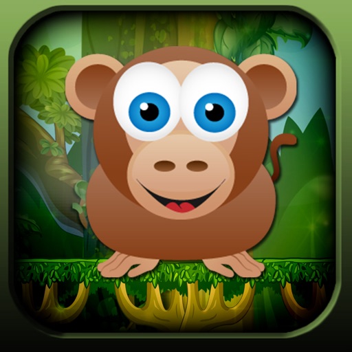 Monkey Mega Zoo Blast Tree Jump-ing Game Icon