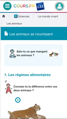Game screenshot Cours.fr CE2 hack