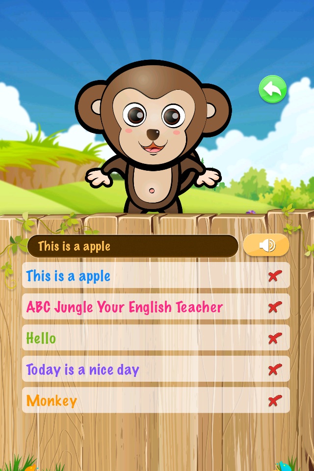 ABC Jungle Your English Teacher screenshot 3
