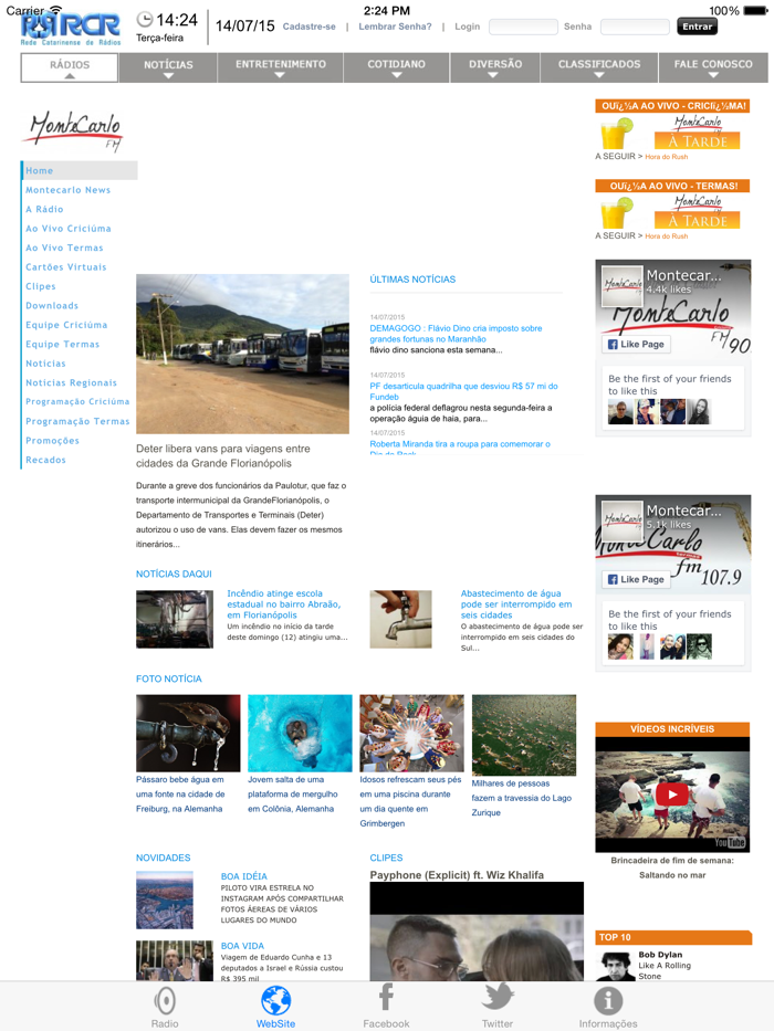 Rádio Montecarlo FM Termas