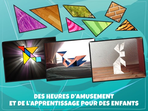 Screenshot #5 pour Puzzles Tangram Pour Enfants: Animaux de la ferme