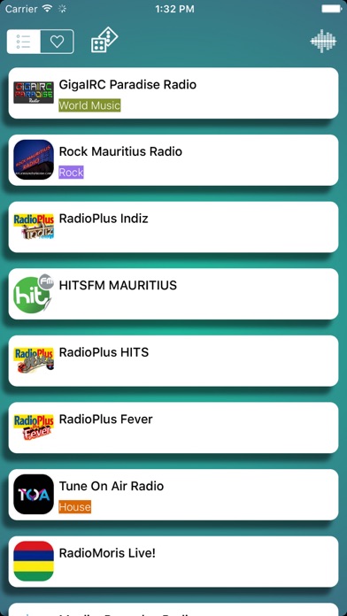 Screenshot #2 pour Mauritius Radio Live ( Online Radio FM - AM )