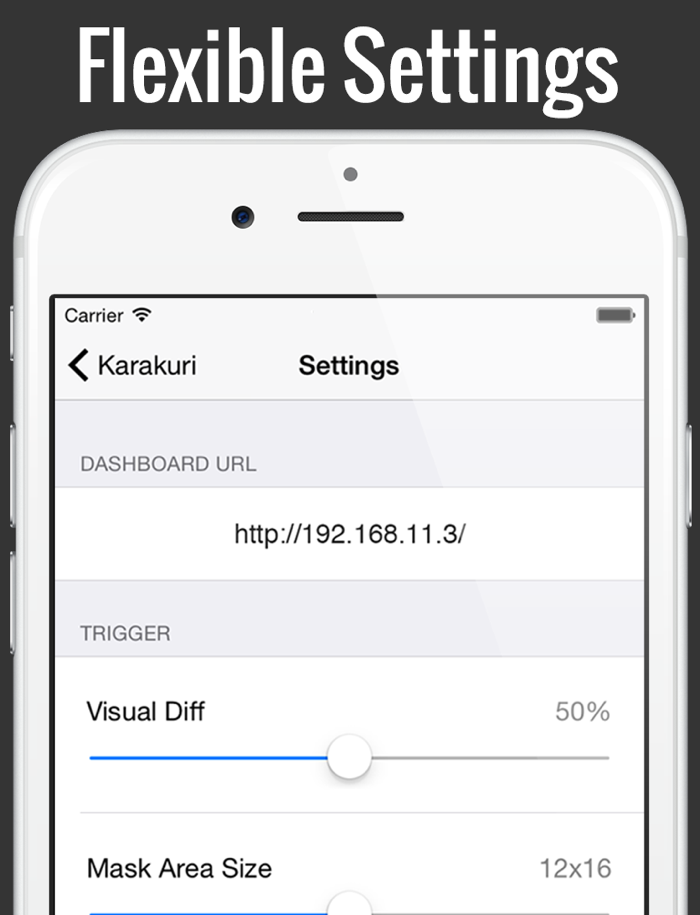 Karakuri Camera - Auto Shutter and WEB Monitoring