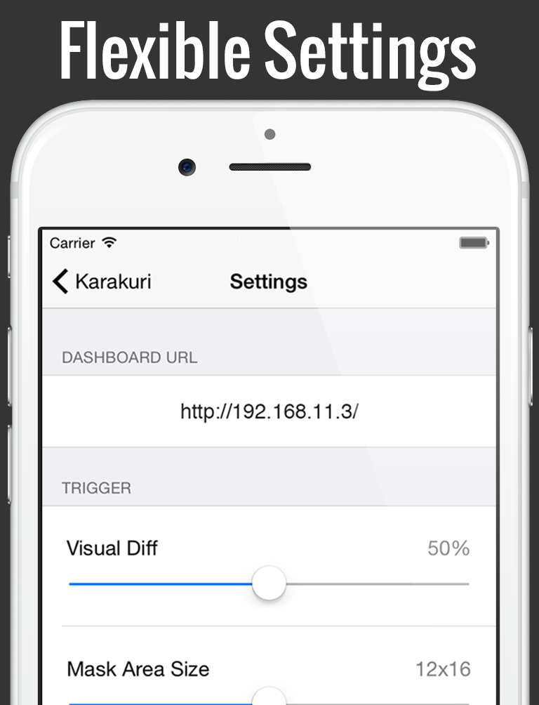 Karakuri Camera - Auto Shutter & WEB Monitoring