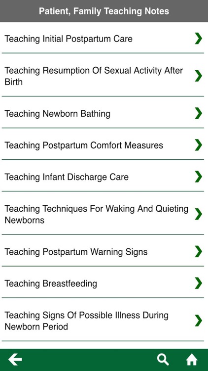 Maternity and Pediatric Nursing Reference App