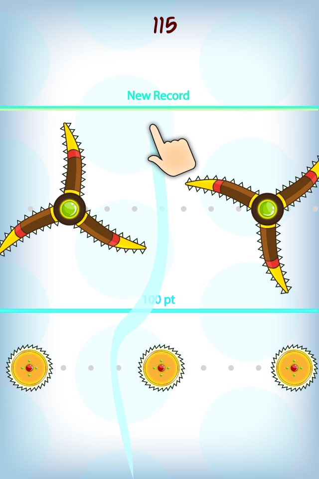 Finger Chop Free Game screenshot 3