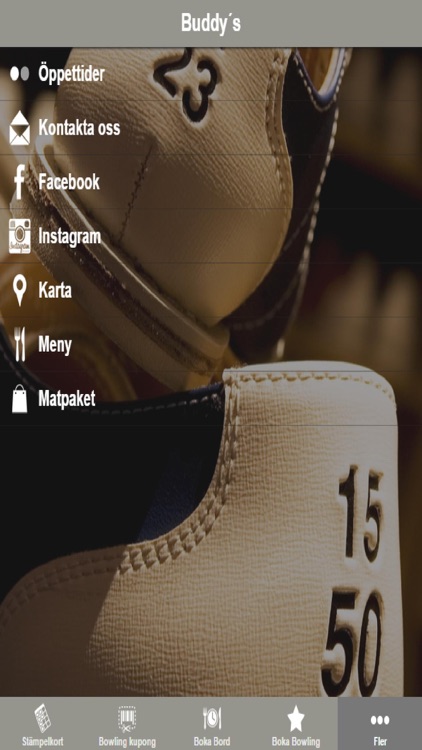 Buddys food bowling and bar