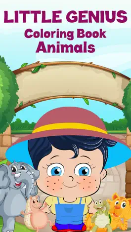 Game screenshot Little Genius Animals Coloring Book mod apk
